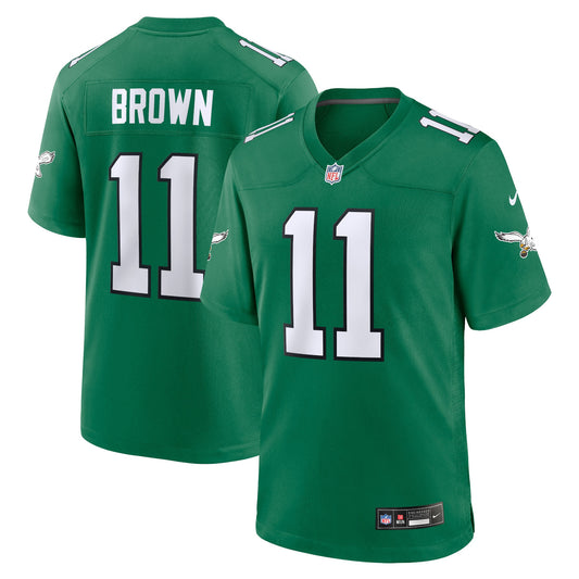 A.J. Brown Philadelphia Eagles Nike Youth Game Jersey &#8211; Kelly Green