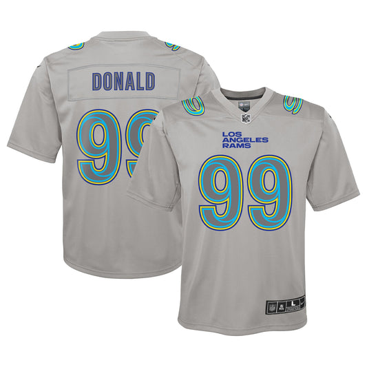 Aaron Donald Los Angeles Rams Nike Youth Atmosphere Game Jersey &#8211; Gray