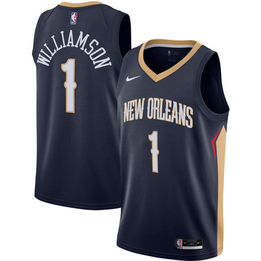 Zion Williamson New Orleans Pelicans Nike Swingman Jersey &#8211; Navy &#8211; Icon Edition