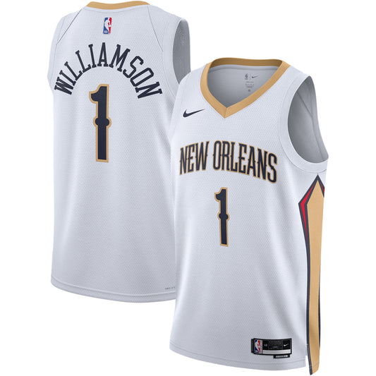 Zion Williamson New Orleans Pelicans Nike Unisex Swingman Jersey &#8211; Association Edition &#8211; White