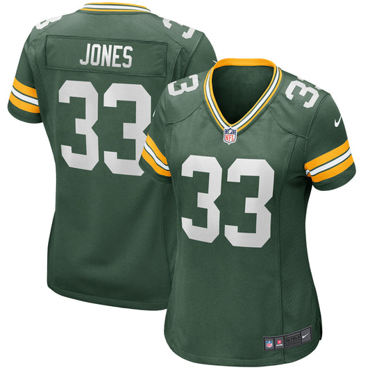 Aaron Jones Green Bay Packers Nike Women&#8217;s Game Jersey &#8211; Green